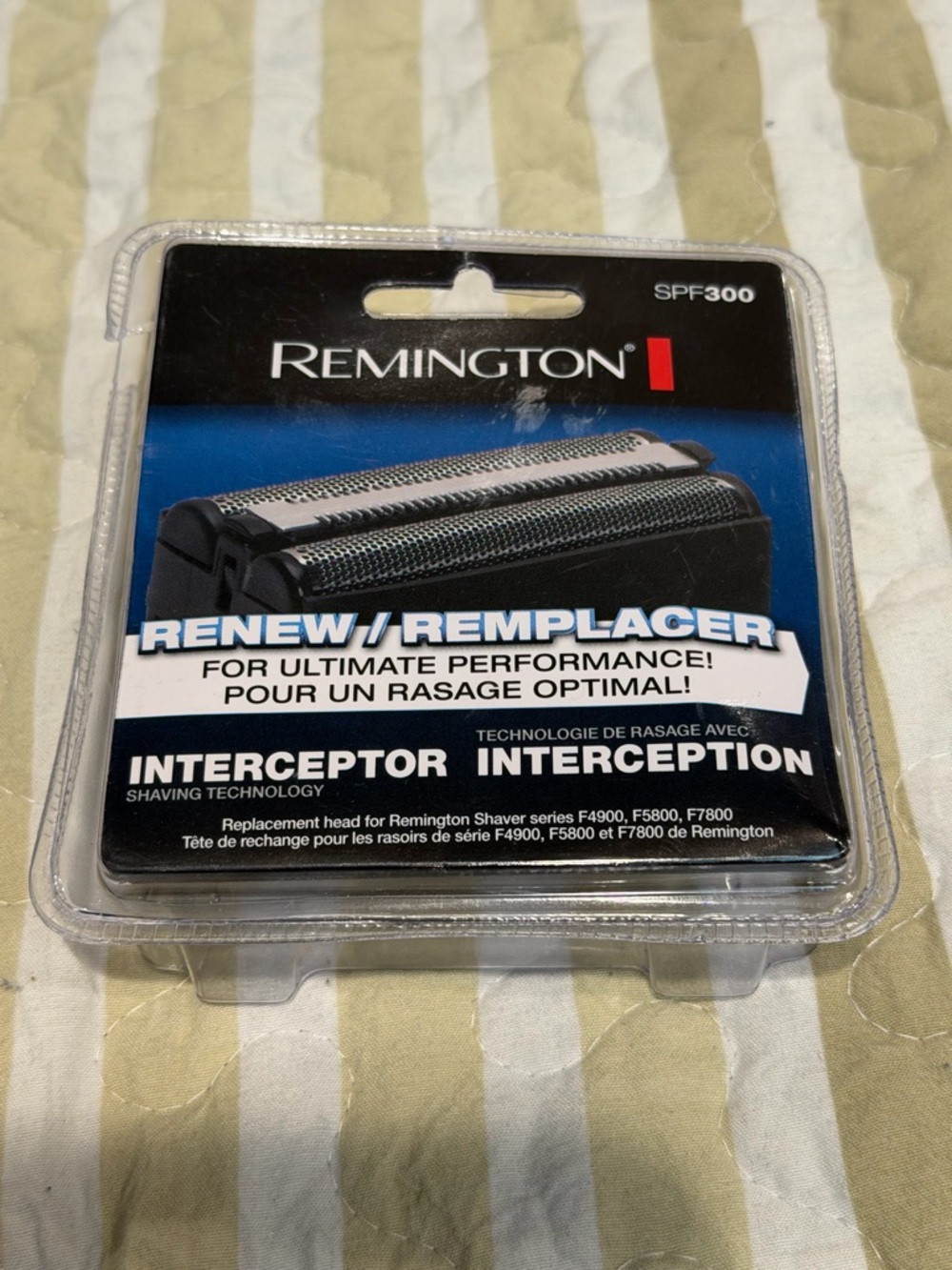 REMINGTON Interceptor SPF300 Shaver Cutter Replacement Head F4900, F5800 & F7800